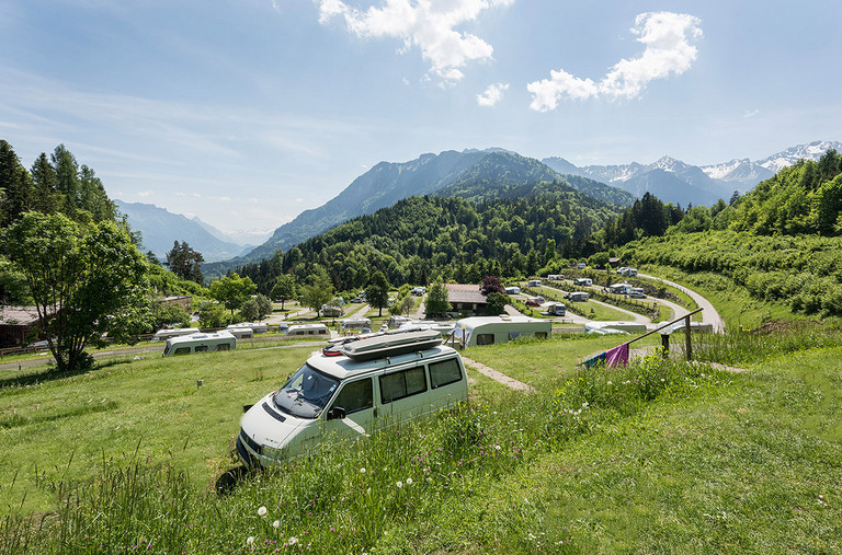 One and only Leading camping lot in Voralberg with the best facilities