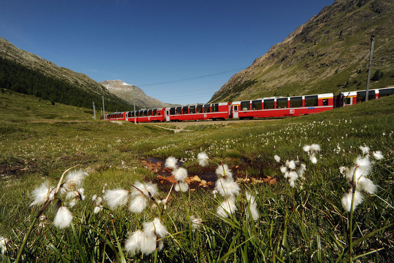 Bernina Express © Rhätische Bahn Swiss 