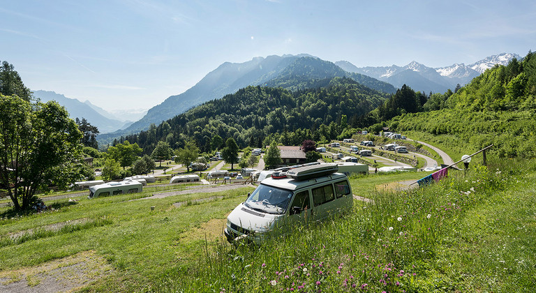 Komfort am Alpencamping Nenzing