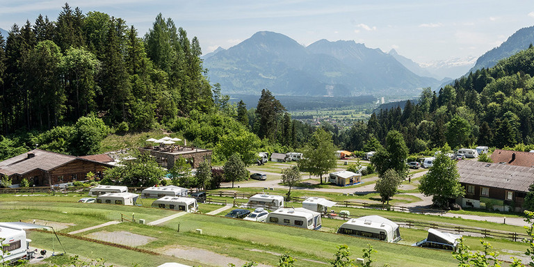 The family-run Alpencamping Nenzing
