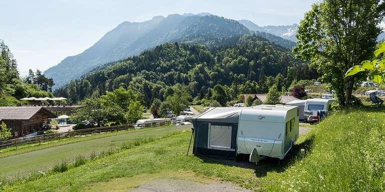 De Alpencamping Nenzing scoort met een fantastische locatie