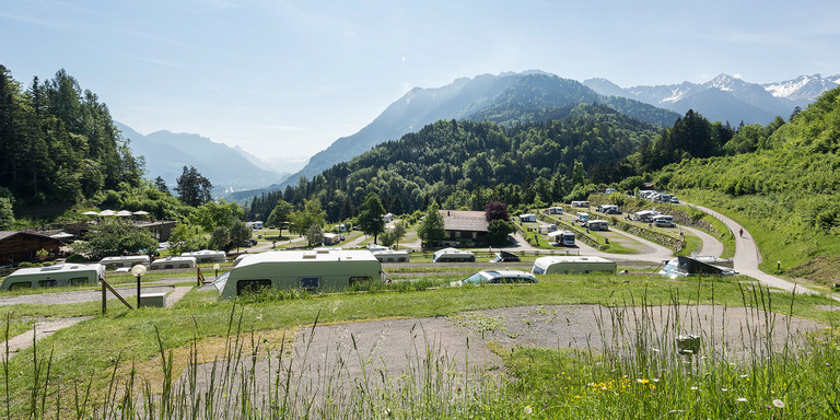 De Alpencamping Nenzing scoort met een fantastische locatie